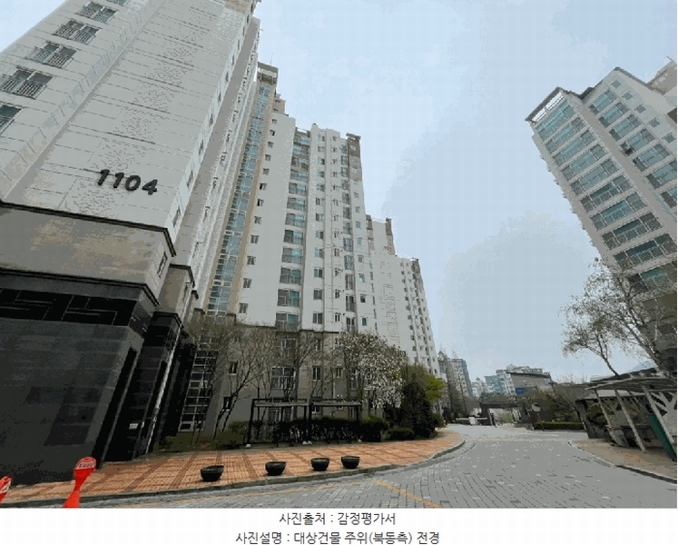 2025타경52099 경기도 시흥시 능곡로 120, 신일해피트리아파트 1104동 14층 1403호 아파트[공급42평형] 경매 이미지