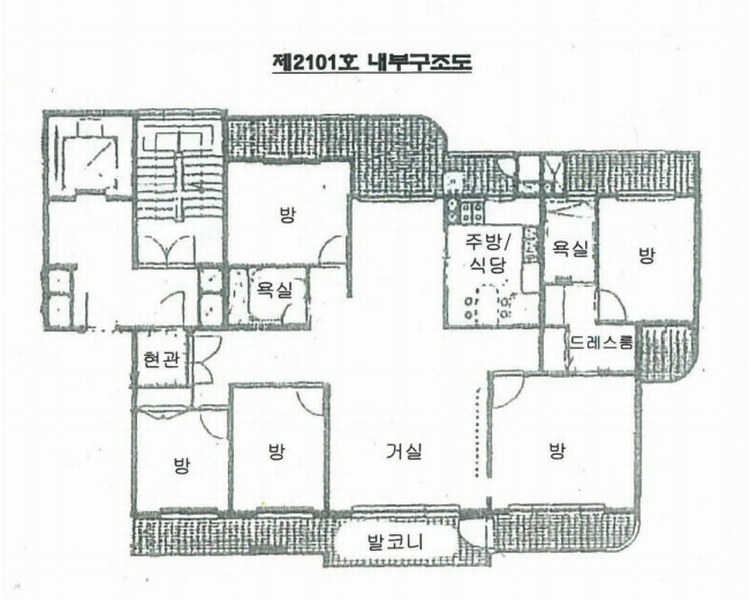 2025타경52135 경기도 안산시 상록구 감골로 83경기도 안산시 상록구 감○○○○, 신우아파트 602동 21층 2101호신우아파○○ 아파트[공급56평형] 경매 이미지