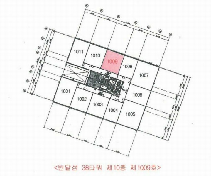 2025타경52226 경기도 안산시 단원구 엠티브이17로 36, 반달섬38타워 10층 1009호 근린상가 경매 이미지