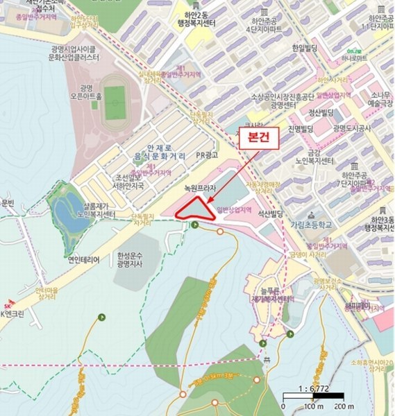 2024타경5632 경기도 광명시 범안로996번길 6, 광명티아모아이티타워 9층 923호 아파트형공장 경매 이미지