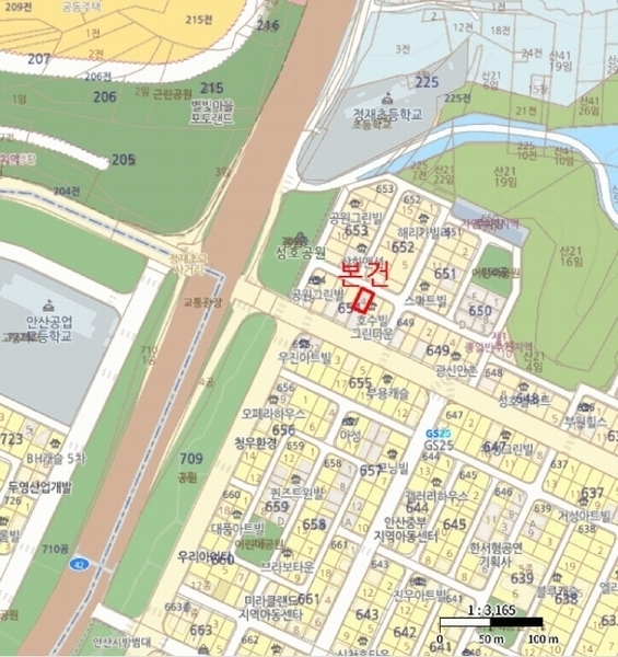 2025타경52074 경기도 안산시 상록구 정재로10안길 13, 동산타워 나동 5층 502호 다세대(빌라) 경매 이미지
