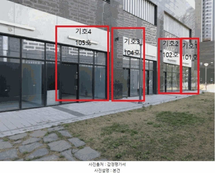 2025타경52101 경기도 안산시 단원구 반달섬1로 88, 마리나아일랜드 1층 105호 근린상가 경매 이미지