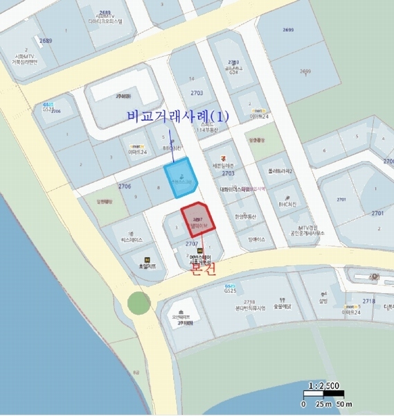 2025타경52148 경기도 시흥시 거북섬둘레길 5-14, 웨이브타운 6층 603호 근린상가 경매 이미지