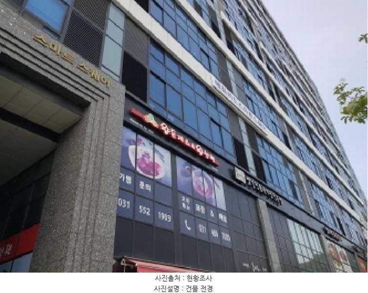 2025타경52309 경기도 시흥시 매화산단3길 1, 리드스마트스퀘어 1층 124호 근린상가 경매 이미지