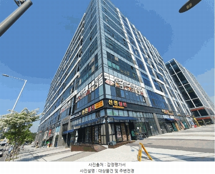 2025타경52309 경기도 시흥시 매화산단3길 1, 리드스마트스퀘어 1층 124호 근린상가 경매 이미지