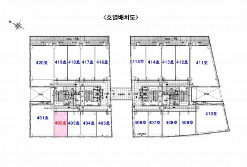 2024타경4219 경기도 시흥시 은계중앙로 234, 은계호수타운3 1동 4층 402호 근린상가 경매 이미지
