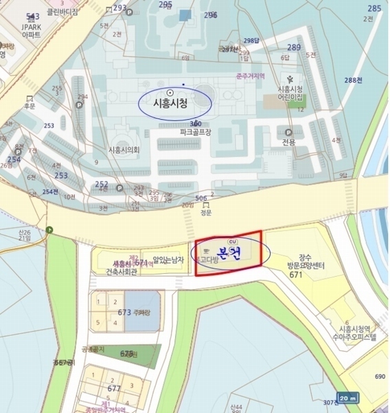 2024타경6000 경기도 시흥시 시청로 33, 시티프론트561더식스 1층 107호 근린상가 경매 이미지