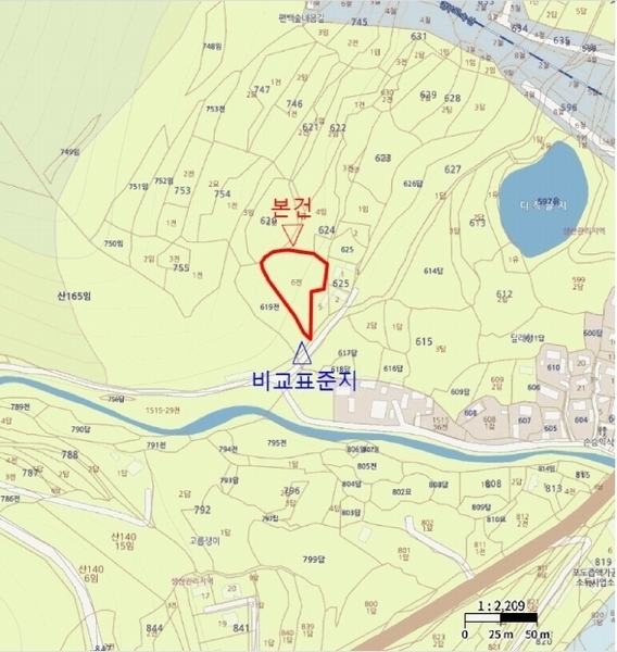 2025타경471 경상북도 경주시 건천읍 송선리 624-6 농지 경매 이미지