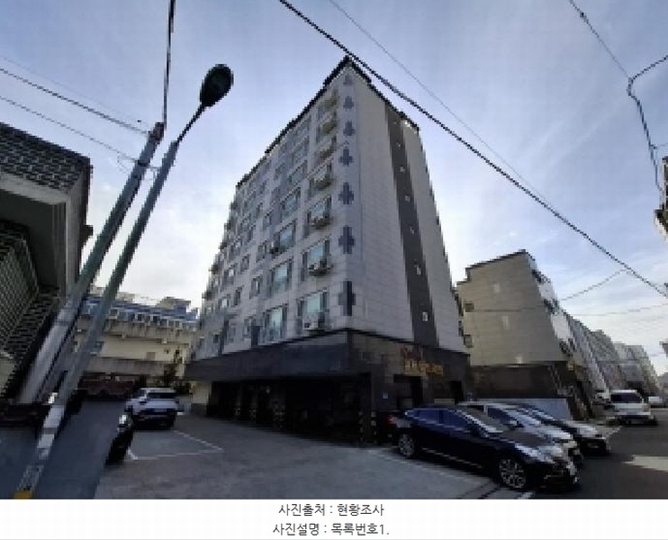 2025타경517 경상남도 사천시 향촌3길 15-27경상남도 사천시 향촌3○○○○, 큐브상트레빌 6층 602호큐브상트○○ 오피스텔 경매 이미지