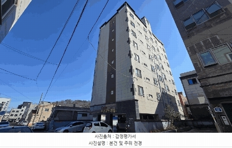 2025타경517 경상남도 사천시 향촌3길 15-27경상남도 사천시 향촌3○○○○, 큐브상트레빌 6층 602호큐브상트○○ 오피스텔 경매 이미지