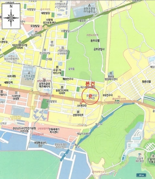 2025타경517 경상남도 사천시 향촌3길 15-27경상남도 사천시 향촌3○○○○, 큐브상트레빌 6층 602호큐브상트○○ 오피스텔 경매 이미지