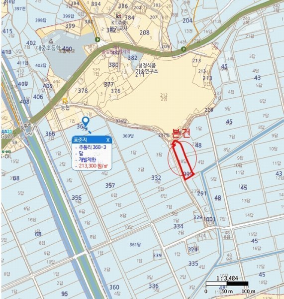 2025타경593 경상남도 김해시 대동면 주동리 999-18 농지 경매 이미지
