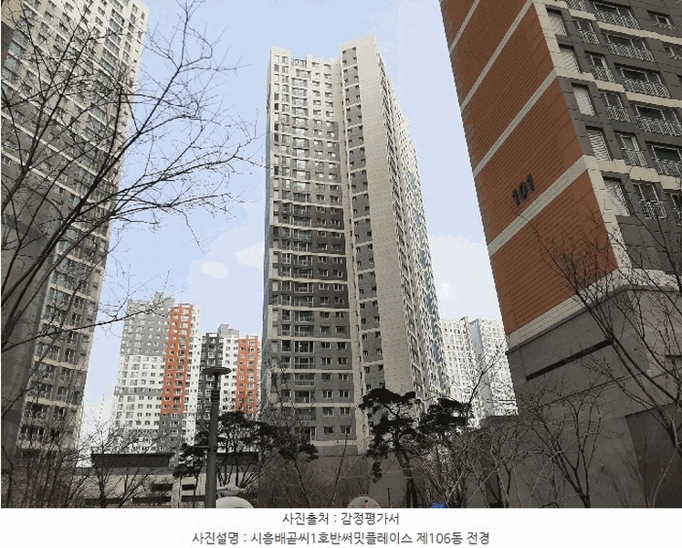 2025타경51626 경기도 시흥시 서울대학로278번길 19-13, 시흥배곧씨1호반써밋플레이스 106동 13층 1301호 아파트[공급35평형] 경매 이미지