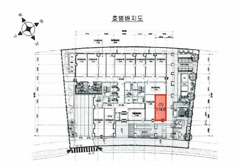 2025타경51803 경기도 안산시 단원구 반달섬1로 88, 마리나아일랜드 1층 114호 근린상가 경매 이미지