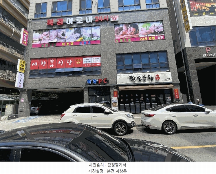 2025타경52120 경기도 시흥시 솔고개길 4-5, 목감의아침 2층 201호 근린상가 경매 이미지