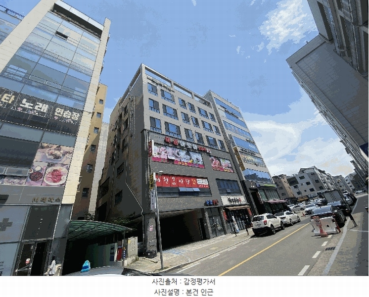2025타경52120 경기도 시흥시 솔고개길 4-5, 목감의아침 2층 201호 근린상가 경매 이미지