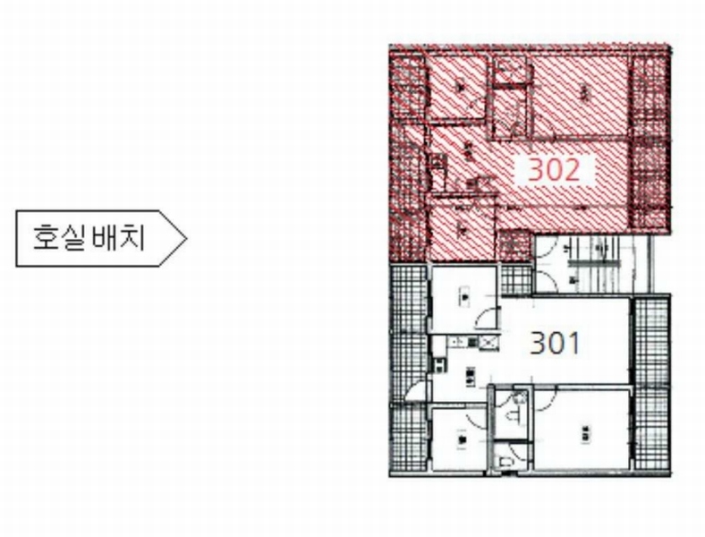 2025타경52304 경기도 안산시 상록구 영화6길 21, 한샘탑스빌 에이동 3층 302호 다세대(빌라)[공급19평형] 경매 이미지