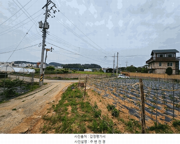 2025타경52311 경기도 안산시 단원구 대부남동 515 농지 경매 이미지