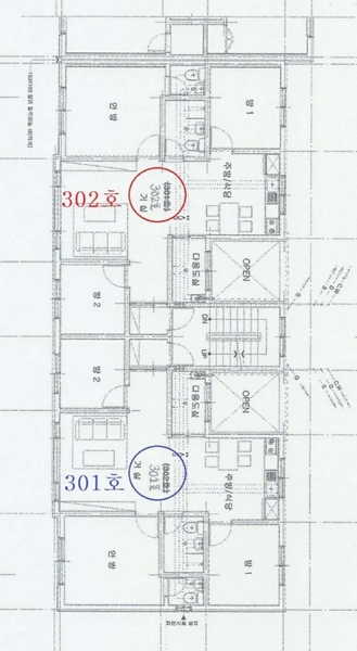 2025타경52468 경기도 안산시 단원구 화정천동로2길 44, 덕용약수빌 나동 3층 302호 다세대(빌라) 경매 이미지