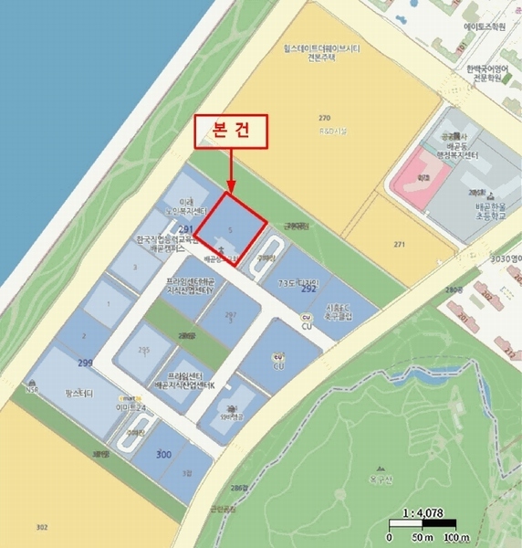 2025타경52482 경기도 시흥시 배곧동 291-5 아파트형공장 경매 이미지