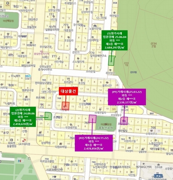 2025타경52540 경기도 안산시 단원구 와동공원로7길 5, 서원빌라 2층 202호 다세대(빌라)[공급23평형] 경매 이미지