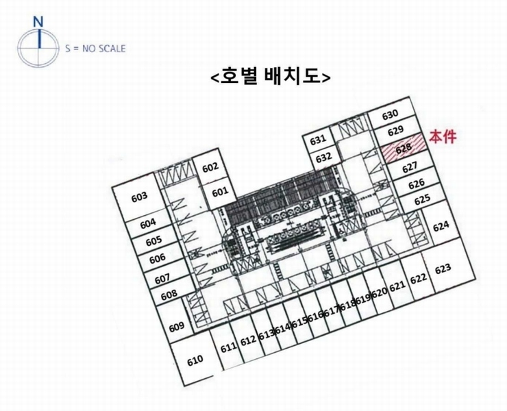2025타경52568 경기도 시흥시 매화산단3길 1, 리드스마트스퀘어 6층 628호 아파트형공장 경매 이미지