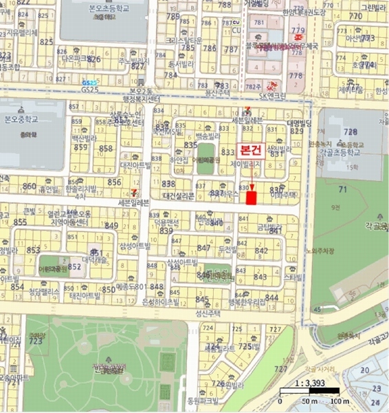2025타경52598 경기도 안산시 상록구 본원로 115, 다세대주택 3층 302호 다세대(빌라)[공급25평형] 경매 이미지