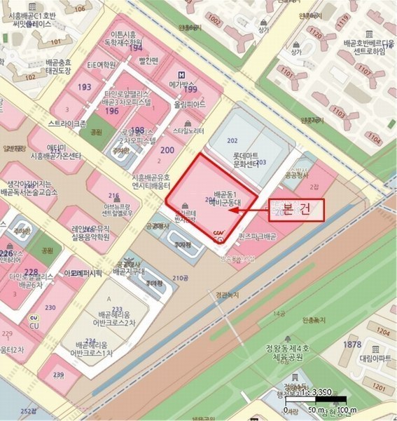 2024타경3339 경기도 시흥시 서울대학로278번길 61, 서영베니스스퀘어 4층 436-1호 근린상가 경매 이미지
