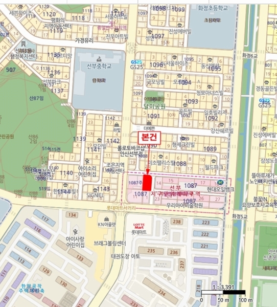 2024타경50496 경기도 안산시 단원구 화정천서로2길 17, 도원스위트빌 9층 909호 다세대(빌라) 경매 이미지
