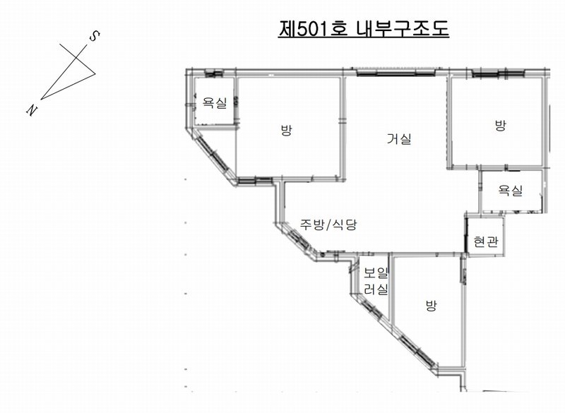 2024타경65160 경기도 안산시 단원구 광덕오름길 6, 퀸즈트윈빌 5층 501호 오피스텔 경매 이미지