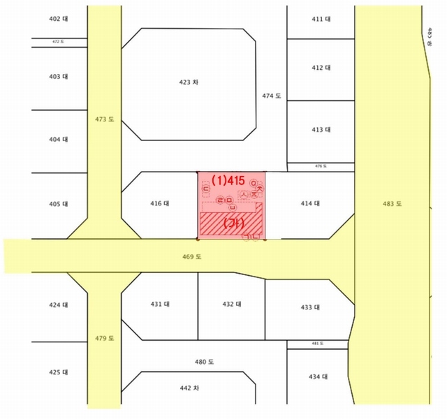 2025타경51281 충청남도 당진시 송산면 동곡리 415 근린시설 경매 이미지