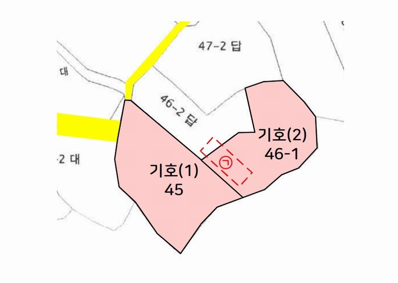 2025타경51692 충청북도 청주시 흥덕구 강내면 학천리 45 대지 경매 이미지