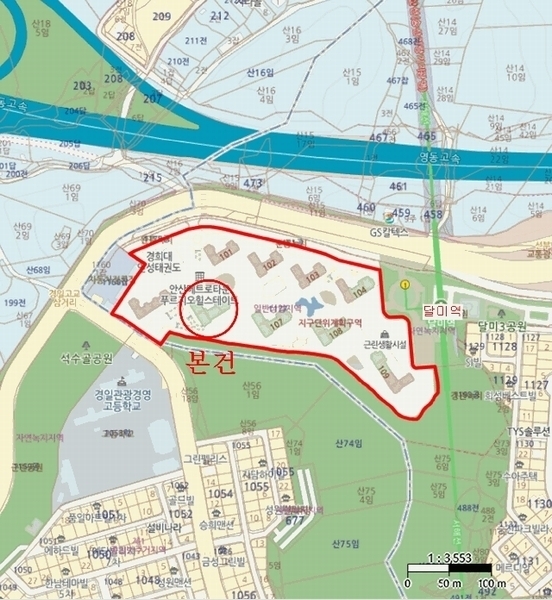 2025타경52025 경기도 안산시 단원구 석수로 138, 안산메트로타운푸르지오힐스테이트 106동 33층 3302호 아파트[공급35평형] 경매 이미지