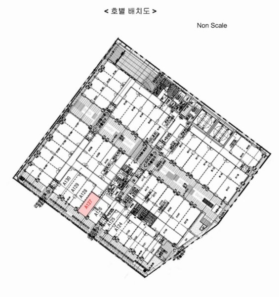 2024타경2497 경기도 시흥시 서울대학로278번길 70, 배곧두손지젤타워 1층 에이127호 근린상가 경매 이미지