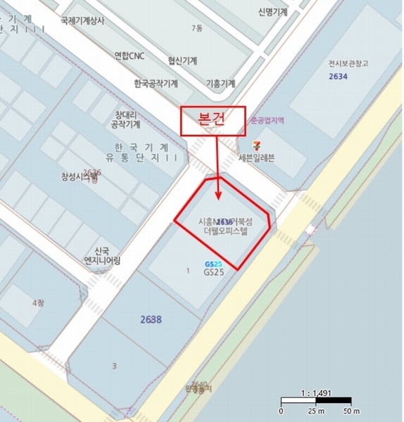2024타경6208 경기도 시흥시 엠티브이북로 51-15, 거북섬더웰 에이동 13층 1332호 오피스텔 경매 이미지