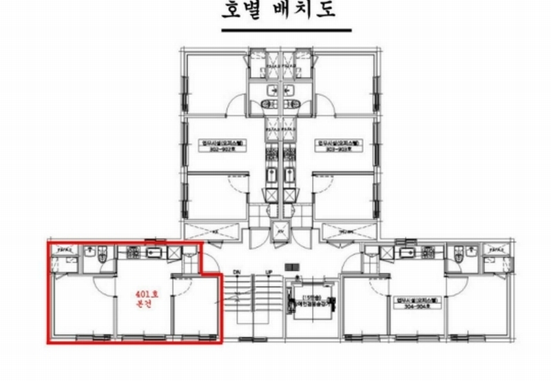 2025타경5633 서울특별시 강서구 등촌로 81, 더자하 4층 401호 오피스텔 경매 이미지