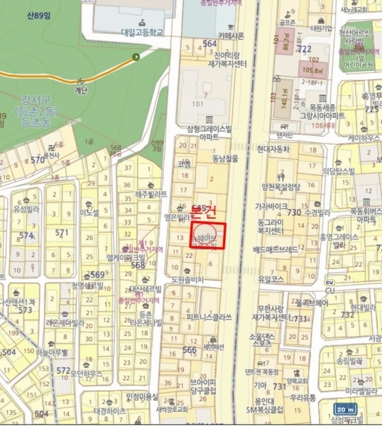 2025타경5633 서울특별시 강서구 등촌로 81, 더자하 4층 401호 오피스텔 경매 이미지