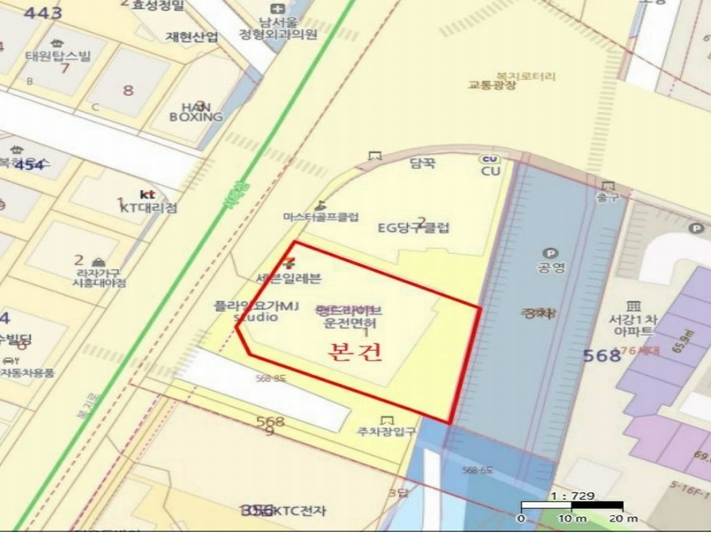 2024타경64112 경기도 시흥시 복지로 90, 복지로71시네마타워 7층 701호외5개호 근린상가 경매 이미지