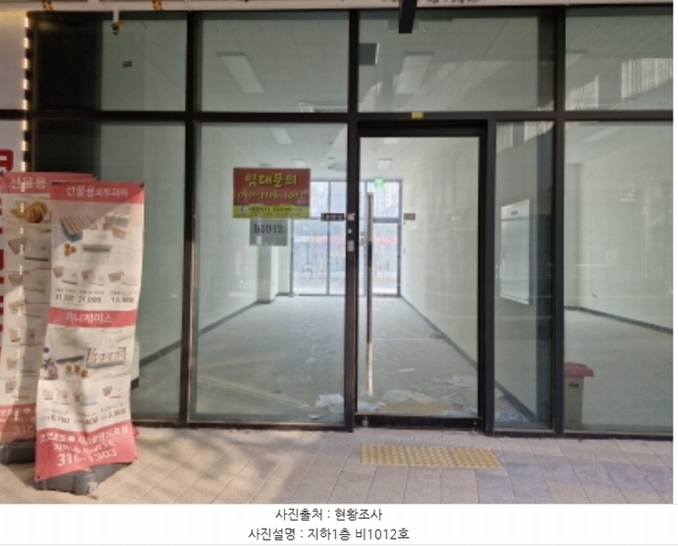 2024타경72595 경기도 시흥시 장현능곡로 155, 시흥플랑드르 지하1층 비1012호 근린상가 경매 이미지
