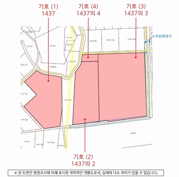 2025타경680 경상남도 사천시 서포면 다평리 1437-4 농지 경매 이미지