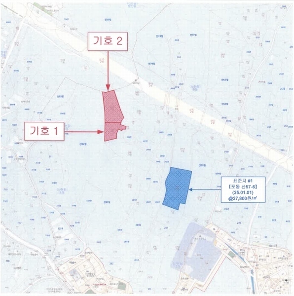 2025타경741 경기도 시흥시 포동 산81-1 임야 경매 이미지