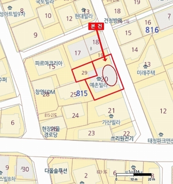 2025타경52047 경기도 시흥시 신흥마을3길 8-1, 예촌빌라 A동 4층 401호 다세대(빌라)[공급18평형] 경매 이미지