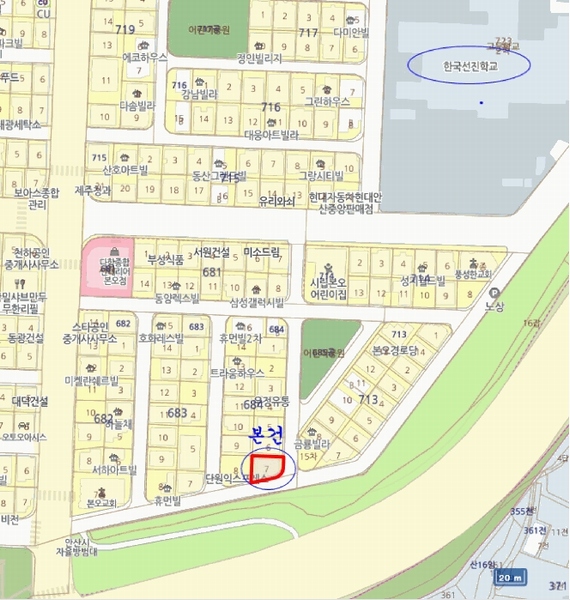 2025타경52371 경기도 안산시 상록구 본오로1길 13, 해정파크빌 2층 201호 다세대(빌라) 경매 이미지