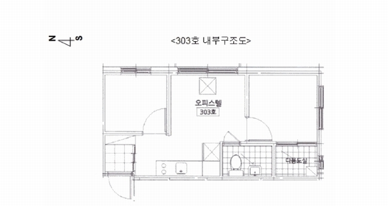 2025타경6544 서울특별시 강서구 월정로20길 19, 웰타운비 3층 303호 오피스텔 경매 이미지