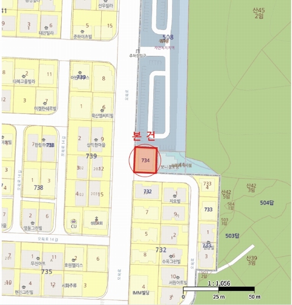 2025타경52439 경기도 안산시 상록구 오목로 202, 대실빌라트 4층 402호 다세대(빌라)[공급20평형] 경매 이미지