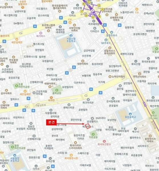 2025타경6568 서울특별시 강서구 가로공원로82길 29, 에코하우스 3층 305호 다세대(빌라) 경매 이미지