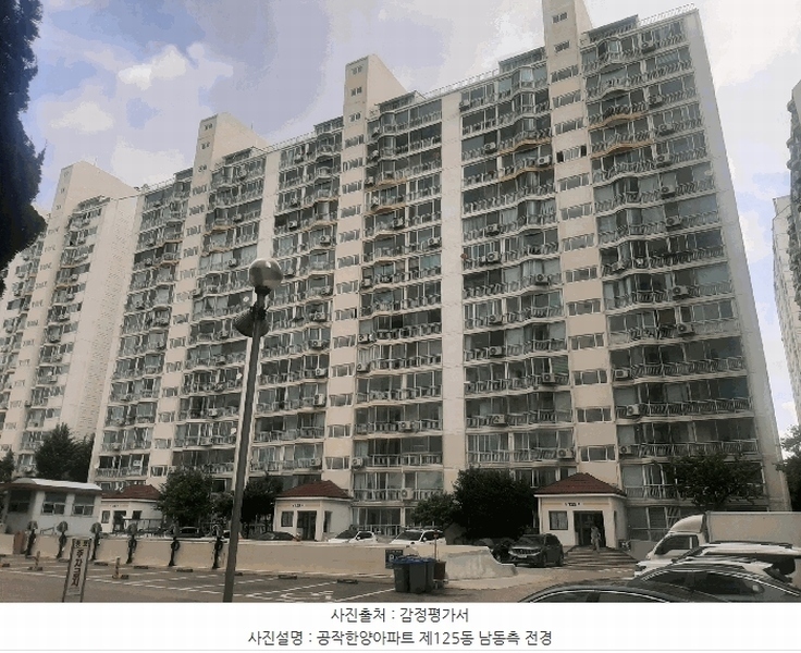 2025타경52861 경기도 안산시 단원구 선부로 166, 공작한양아파트 125동 6층 603호 아파트[공급32평형] 경매 이미지