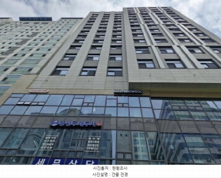 2025타경52877 경기도 안산시 단원구 당곡로 27, 고잔리슈빌에스 14층 1406호 오피스텔[계약15평형] 경매 이미지