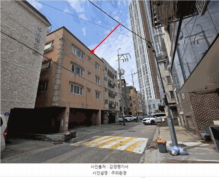 2025타경52958 경기도 안산시 상록구 초당1안길 8-1, 다세대주택 4층 402호 다세대(빌라)[공급21평형] 경매 이미지