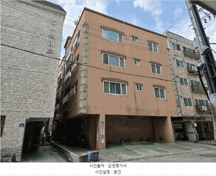 2025타경52958 경기도 안산시 상록구 초당1안길 8-1, 다세대주택 4층 402호 다세대(빌라)[공급21평형] 경매 이미지